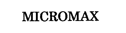 Trademark Logo MICROMAX