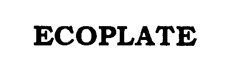 Trademark Logo ECOPLATE