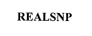 Trademark Logo REALSNP
