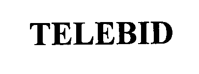 Trademark Logo TELEBID