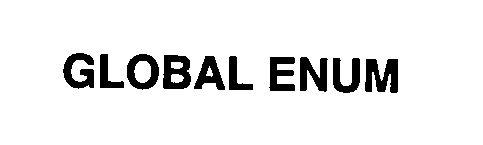 Trademark Logo GLOBAL ENUM