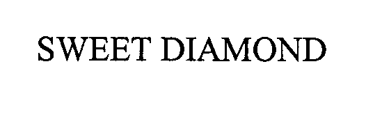 Trademark Logo SWEET DIAMOND