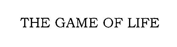 Trademark Logo THE GAME OF LIFE