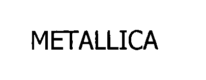 Trademark Logo METALLICA