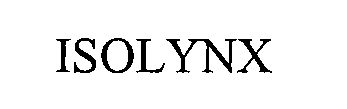 Trademark Logo ISOLYNX