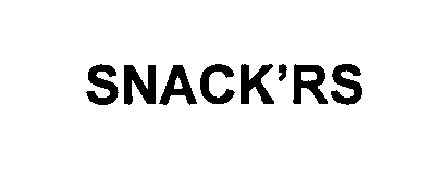 Trademark Logo SNACK'RS