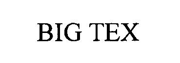 Trademark Logo BIG TEX