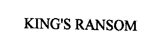  KING'S RANSOM