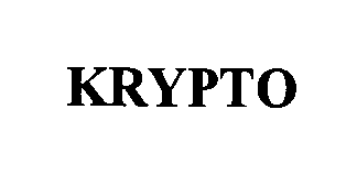 Trademark Logo KRYPTO
