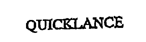 Trademark Logo QUICKLANCE