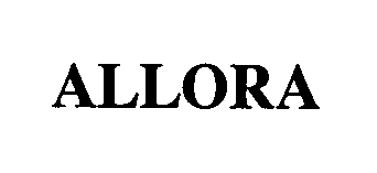 Trademark Logo ALLORA