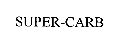 Trademark Logo SUPER-CARB