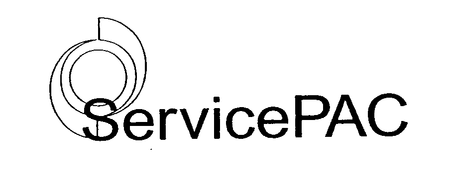 Trademark Logo SERVICEPAC