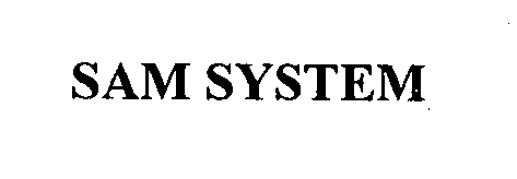  SAM SYSTEM