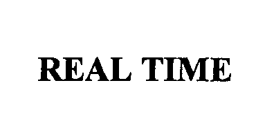 Trademark Logo REAL TIME