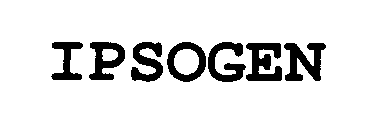 Trademark Logo IPSOGEN