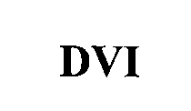 Trademark Logo DVI