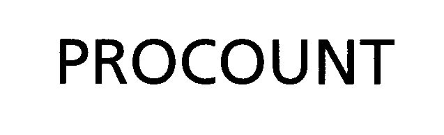 Trademark Logo PROCOUNT