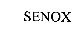 Trademark Logo SENOX