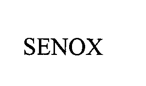 Trademark Logo SENOX