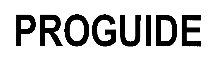 Trademark Logo PROGUIDE