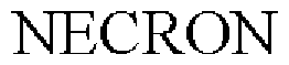 Trademark Logo NECRON