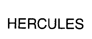 Trademark Logo HERCULES