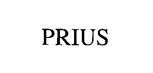 Trademark Logo PRIUS