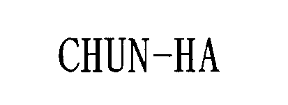 Trademark Logo CHUN-HA