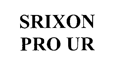  SRIXON PRO UR