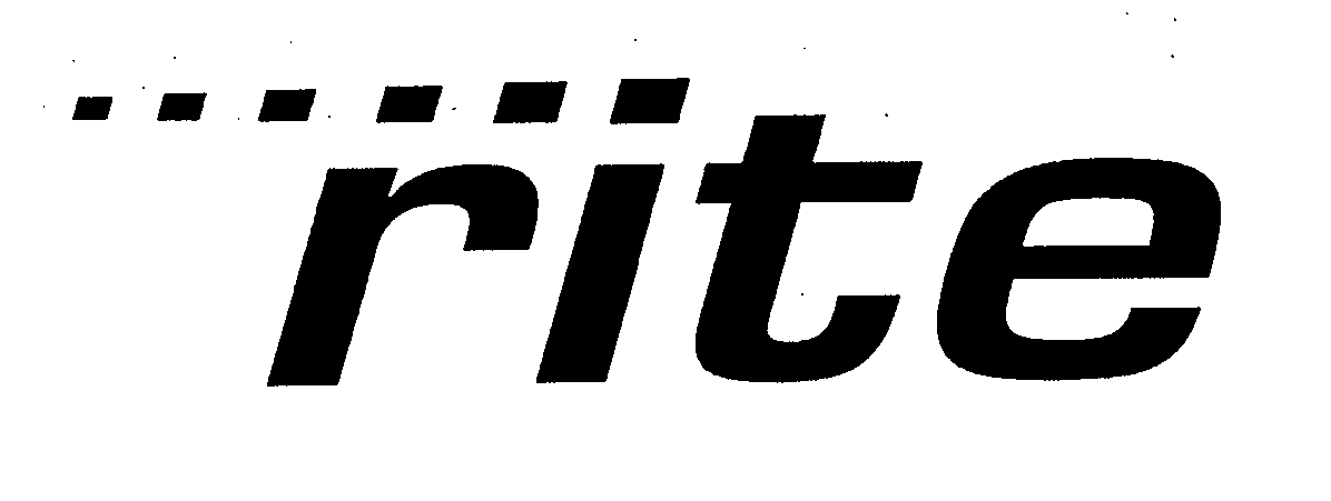 Trademark Logo RITE