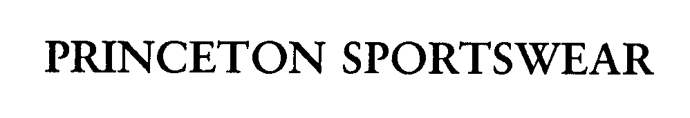 Trademark Logo PRINCETON SPORTSWEAR