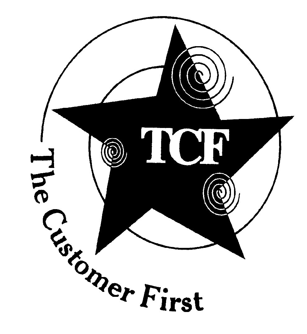 Trademark Logo TCF THE CUSTOMER FIRST