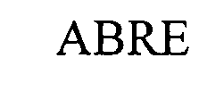 Trademark Logo ABRE