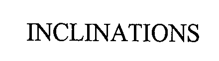 Trademark Logo INCLINATIONS