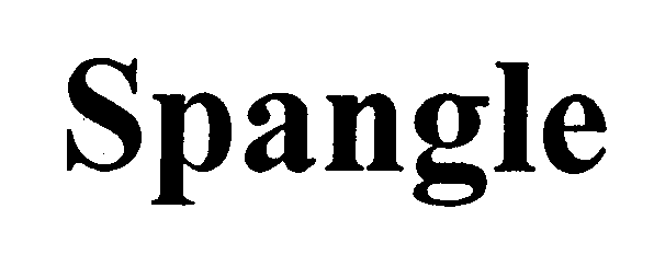Trademark Logo SPANGLE