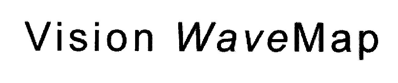 Trademark Logo VISION WAVEMAP