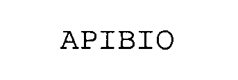 Trademark Logo APIBIO