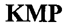 Trademark Logo KMP
