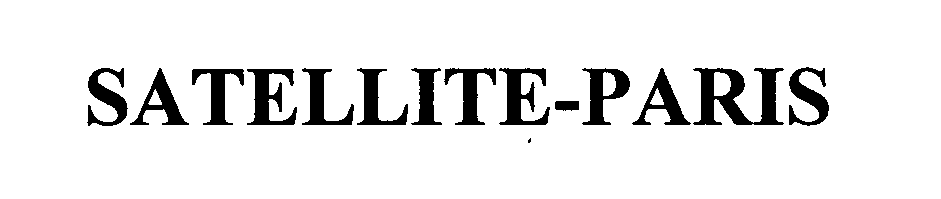 Trademark Logo SATELLITE-PARIS