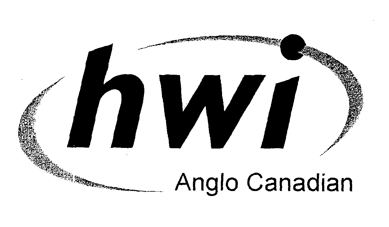 Trademark Logo HWI ANGLO CANADIAN