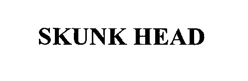 Trademark Logo SKUNK HEAD