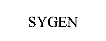 Trademark Logo SYGEN