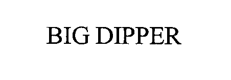 Trademark Logo BIG DIPPER