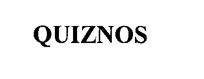 Trademark Logo QUIZNOS
