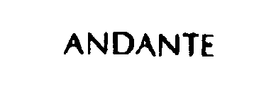 Trademark Logo ANDANTE