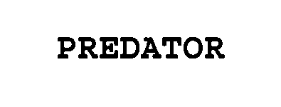 Trademark Logo PREDATOR