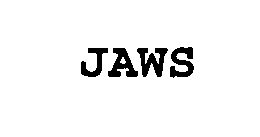 Trademark Logo JAWS
