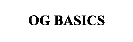 Trademark Logo OG BASICS