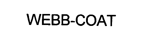 Trademark Logo WEBB-COAT
